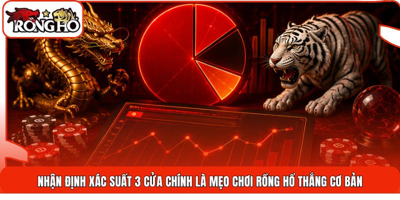 Nhận định xác suất 3 cửa chính là mẹo chơi Rồng Hổ thắng cơ bản