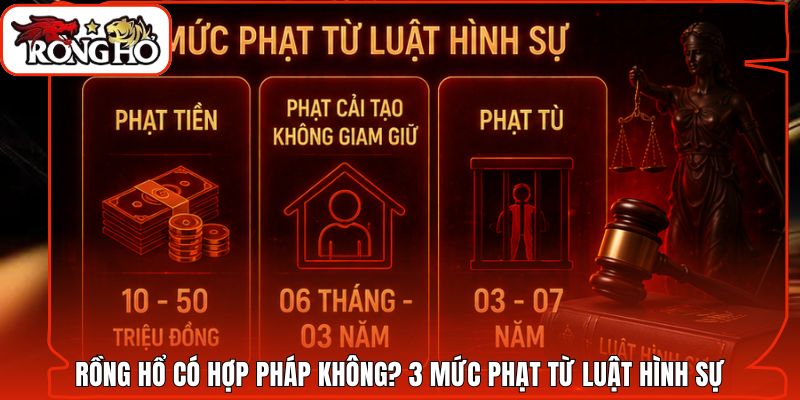 Rồng Hổ Có Hợp Pháp Không? 3 Mức Phạt Từ Luật Hình Sự