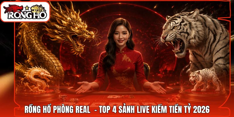 Rồng Hổ Phòng Real - Top 4 Sảnh Live Kiếm Tiền Tỷ 2026