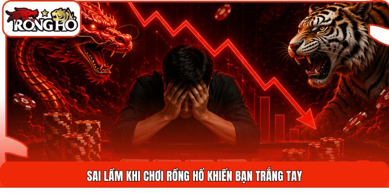 Sai lầm khi chơi Rồng Hổ khiến bạn trắng tay