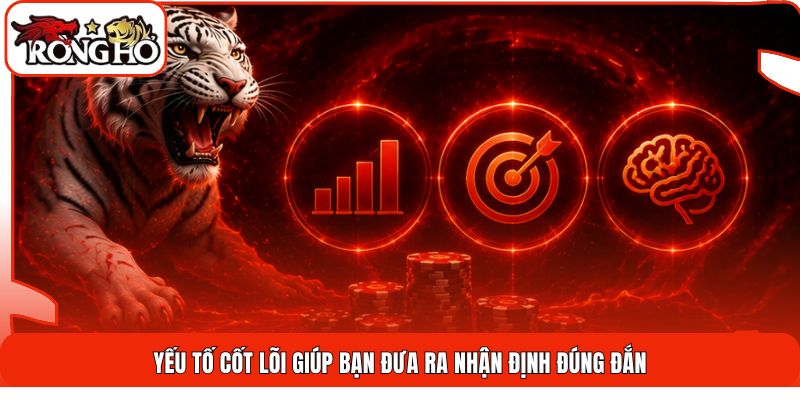 Yếu tố cốt lõi giúp bạn đưa ra nhận định đúng đắn